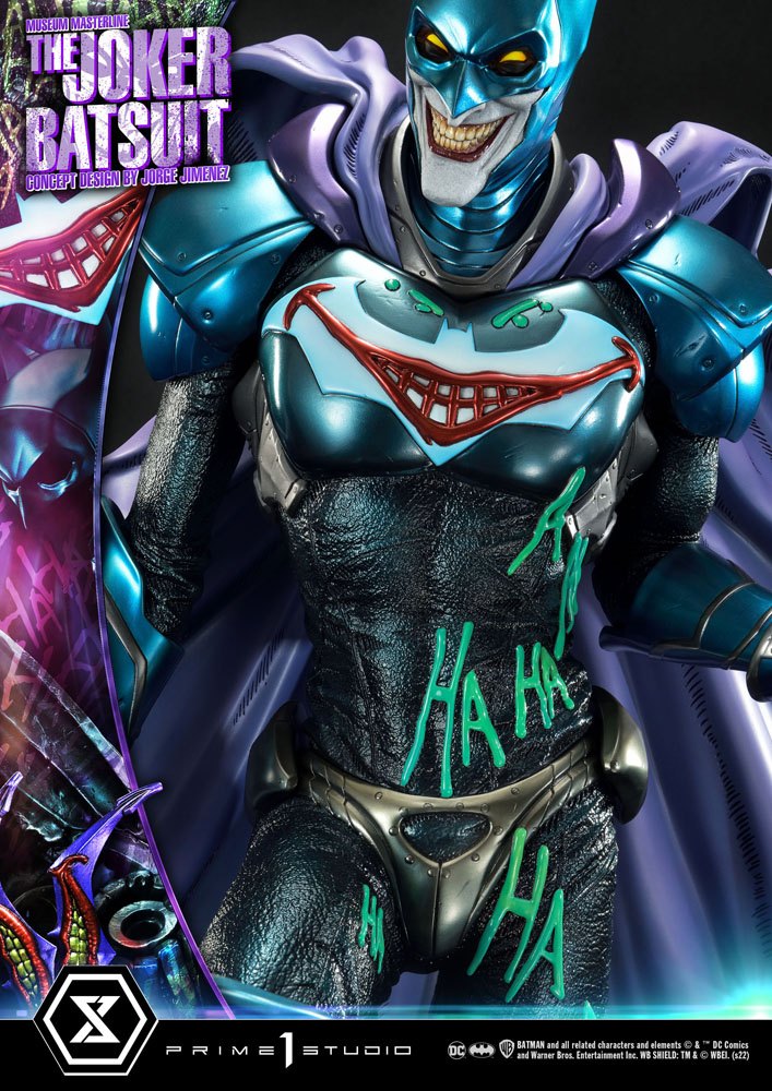 DC Comics Museum Masterline Statue 1/3 The Joker Concept Design by Jorge Jimenez Bonus Version 79 cm 4580708043913