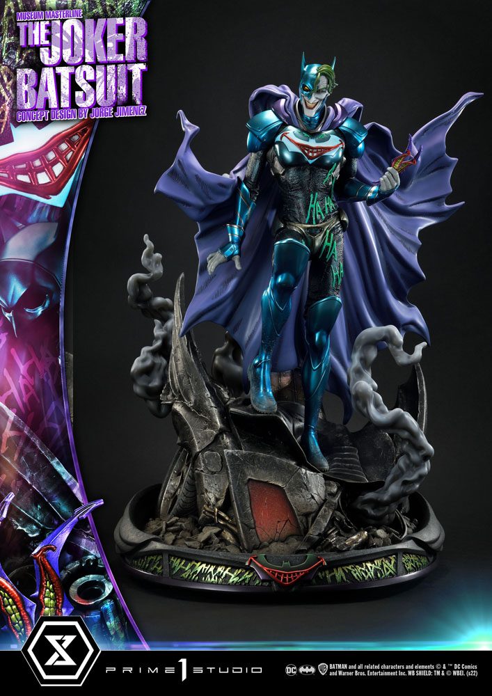DC Comics Museum Masterline Statue 1/3 The Joker Concept Design by Jorge Jimenez Bonus Version 79 cm 4580708043913