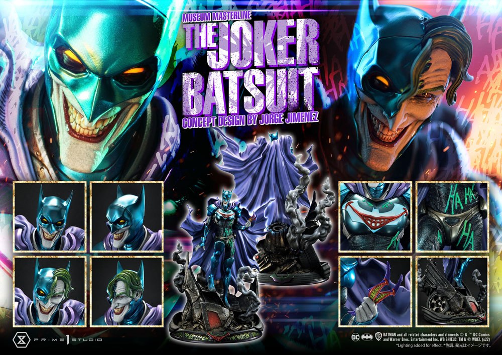 DC Comics Museum Masterline Statue 1/3 The Joker Concept Design by Jorge Jimenez Bonus Version 79 cm 4580708043913