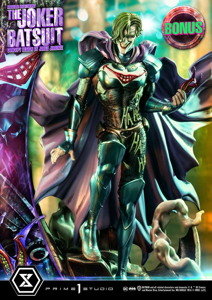 DC Comics Museum Masterline Statue 1/3 The Joker Concept Design by Jorge Jimenez Bonus Version 79 cm 4580708043913