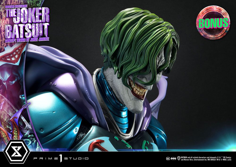 DC Comics Museum Masterline Statue 1/3 The Joker Concept Design by Jorge Jimenez Bonus Version 79 cm 4580708043913