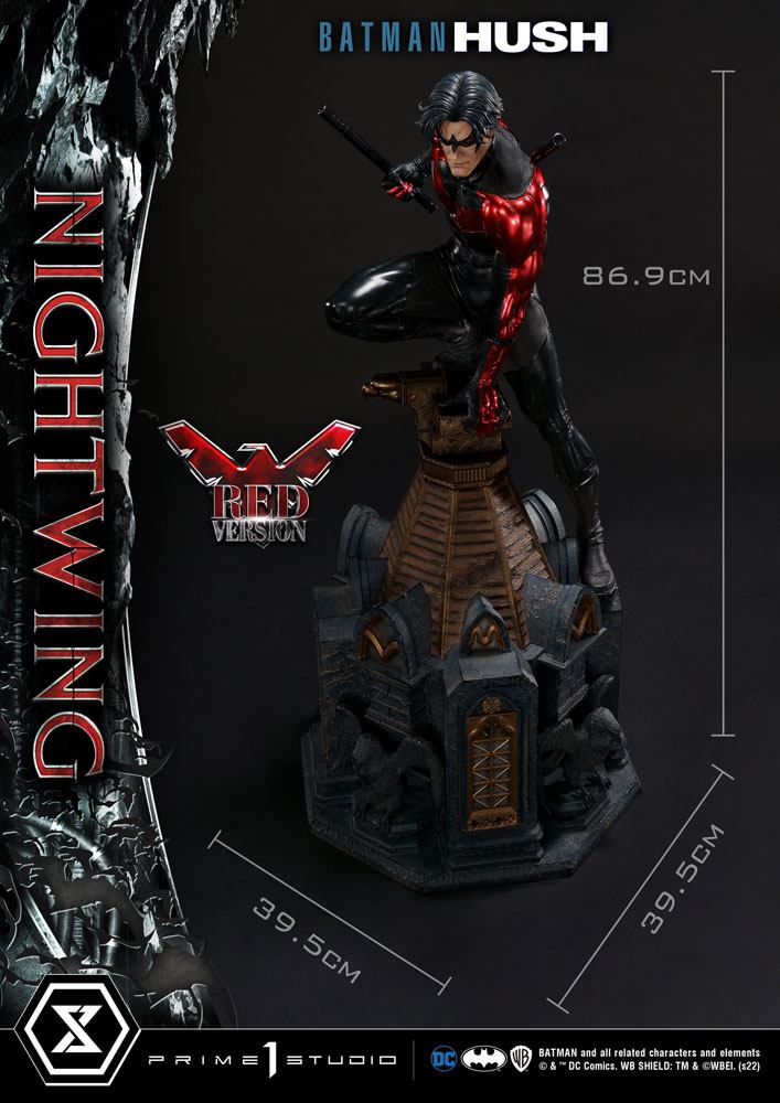 Batman Hush Statue Nightwing Red Version 87 cm 4580708043418