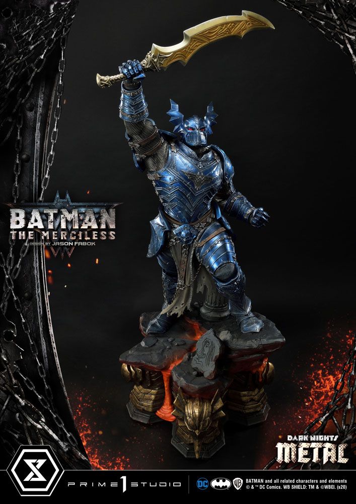 Dark Nights: Metal Statue The Merciless 112 Cm - Amuzzi