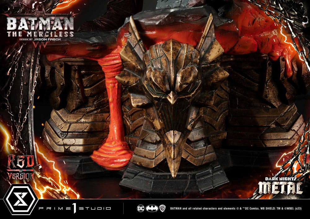 Dark Nights: Death Metal Statue 1/3 The Mericless Red Version 111 cm 4580708043531
