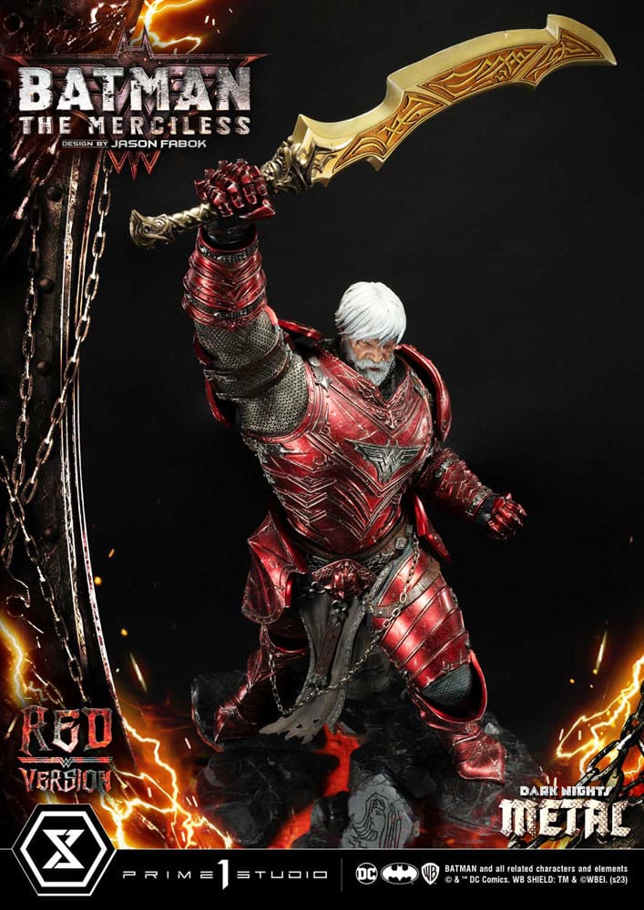 Dark Nights: Death Metal Statue 1/3 The Mericless Red Version 111 cm 4580708043531