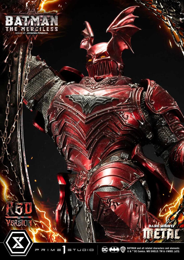 Dark Nights: Death Metal Statue 1/3 The Mericless Red Version 111 cm 4580708043531