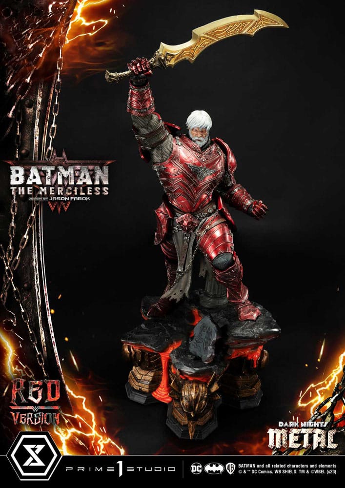 Dark Nights: Death Metal Statue 1/3 The Mericless Red Version 111 cm 4580708043531