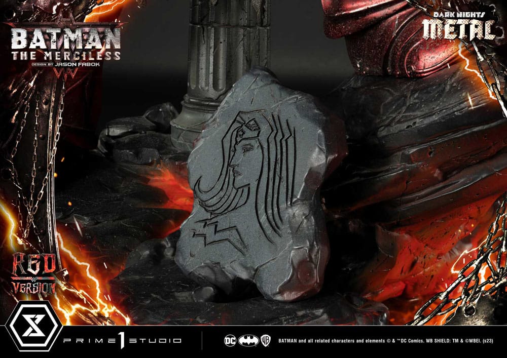 Dark Nights: Death Metal Statue 1/3 The Mericless Red Version 111 cm 4580708043531