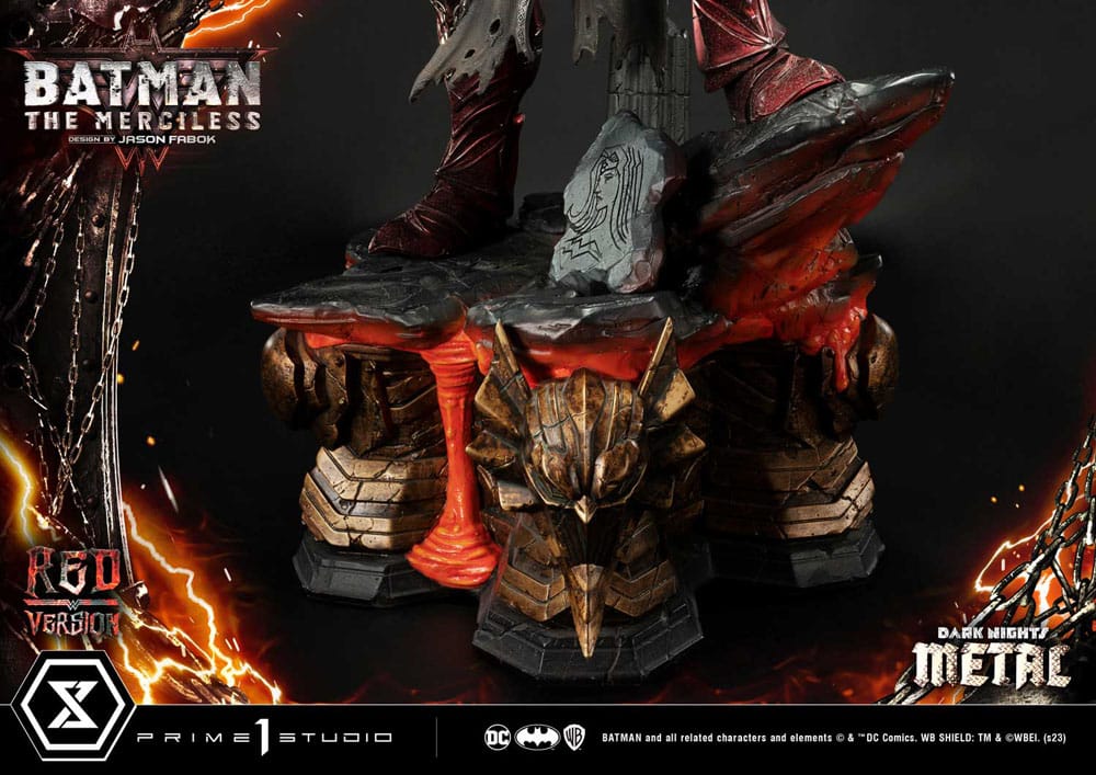Dark Nights: Death Metal Statue 1/3 The Mericless Red Version 111 cm 4580708043531
