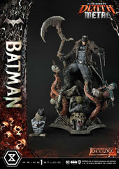 Dark Knights: Metal Statue 1/3 Death Metal Batman Deluxe Bonus Ver. 105 cm 4580708041421