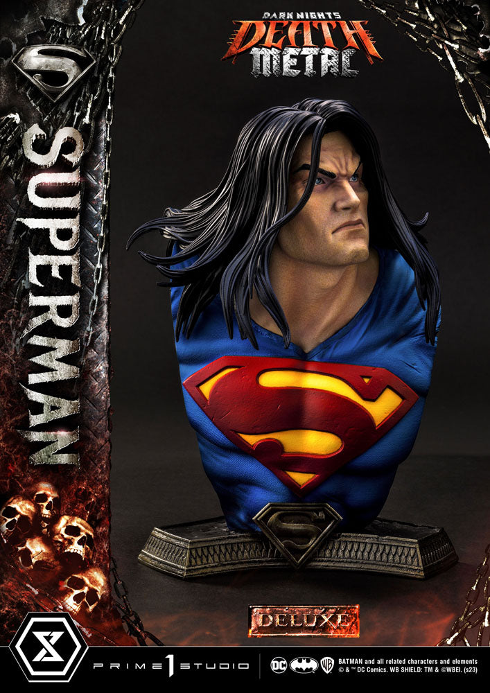 Dark Nights: Death Metal Statue 1/3 Death Metal Superman Deluxe Ver. 94 cm 4580708046372