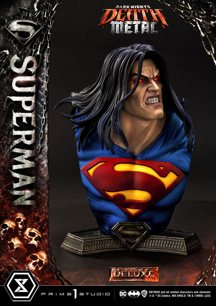 Dark Nights: Death Metal Statue 1/3 Death Metal Superman Deluxe Ver. 94 cm 4580708046372