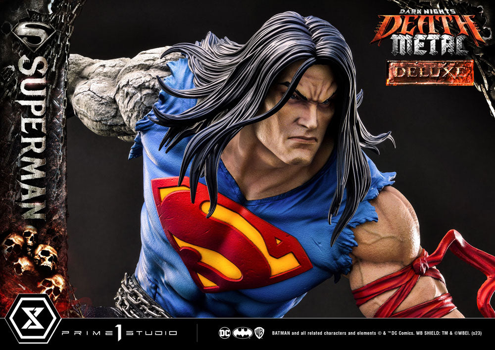 Dark Nights: Death Metal Statue 1/3 Death Metal Superman Deluxe Ver. 94 cm 4580708046372
