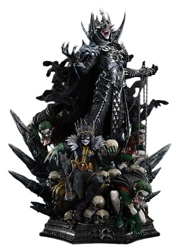 DC Comics Museum Masterline Statue 1/3 Dark Nights: Death Metal The Batman Who Laughs & Robin King 85 cm 4582647124265