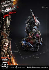 Dark Nights: Death Metal Museum Masterline Statue 1/3 Lobo Batman: Batman Who Frags Deluxe Bonus Version 81 cm 4582647125187