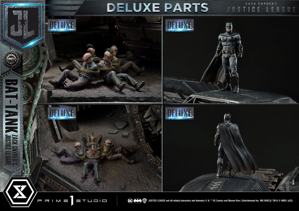 Zack Snyder's Justice League Museum Masterline Diorama Bat-Tank Deluxe Version 36 cm 4580708042114
