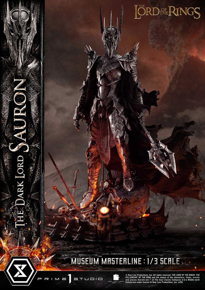 Lord of the Rings Museum Masterline Series Statue 1/3 The Dark Lord Sauron 117 cm    4582647121035