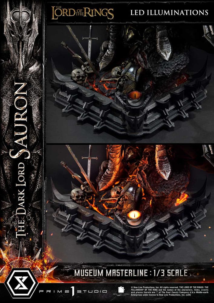 Lord of the Rings Museum Masterline Series Statue 1/3 The Dark Lord Sauron 117 cm    4582647121035