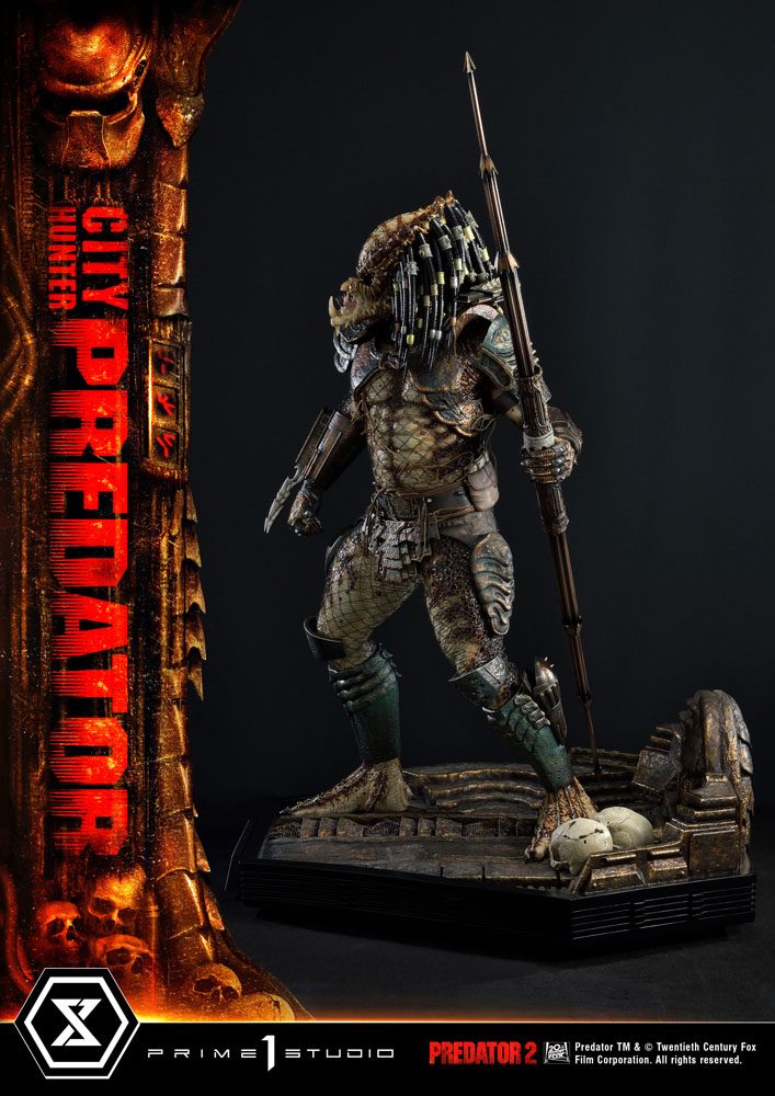 Predator 2 Museum Masterline Statue 1/3 City Hunter Predator 105 cm 4580708041346