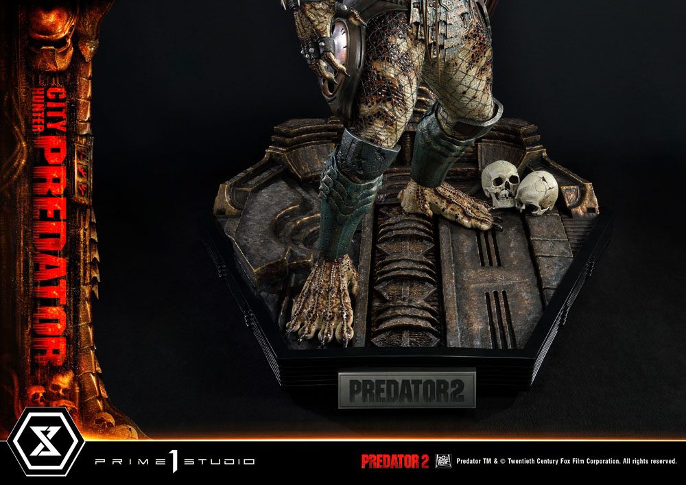 Predator 2 Museum Masterline Statue 1/3 City Hunter Predator 105 cm 4580708041346