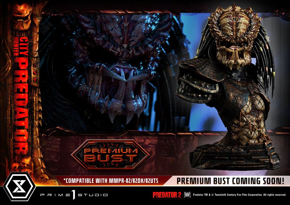 Predator 2 Museum Masterline Statue 1/3 City Hunter Predator 105 cm 4580708041346