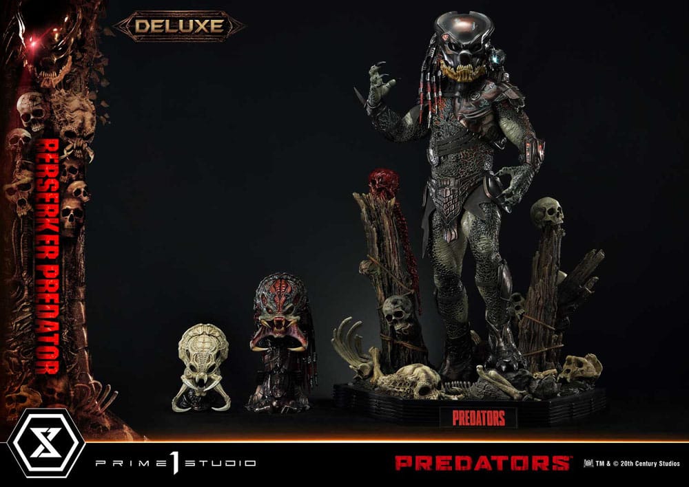 Predators Statue Berserker Predator Deluxe Bo 4580708046808