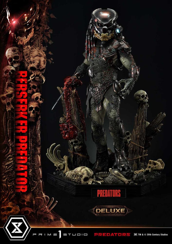 Predators Statue Berserker Predator Deluxe Bonus Version 100 cm 4580708046808