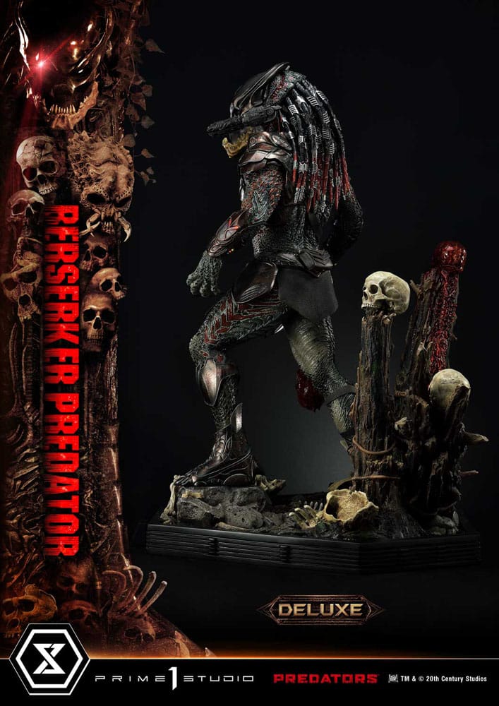 Predators Statue Berserker Predator Deluxe Bo 4580708046808