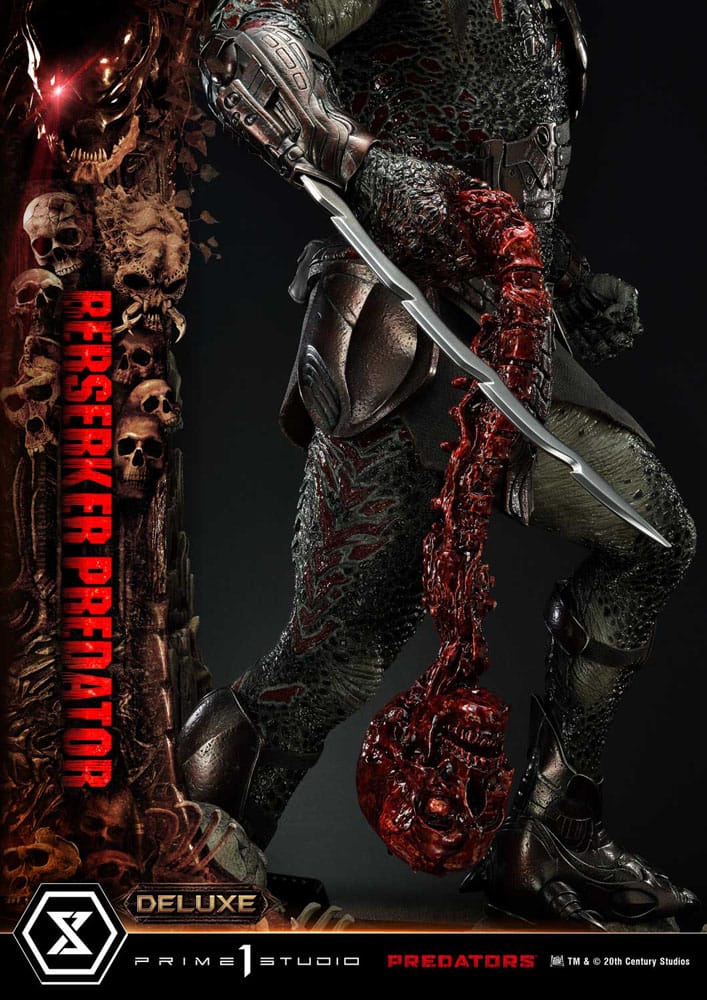 Predators Statue Berserker Predator Deluxe Bo 4580708046808