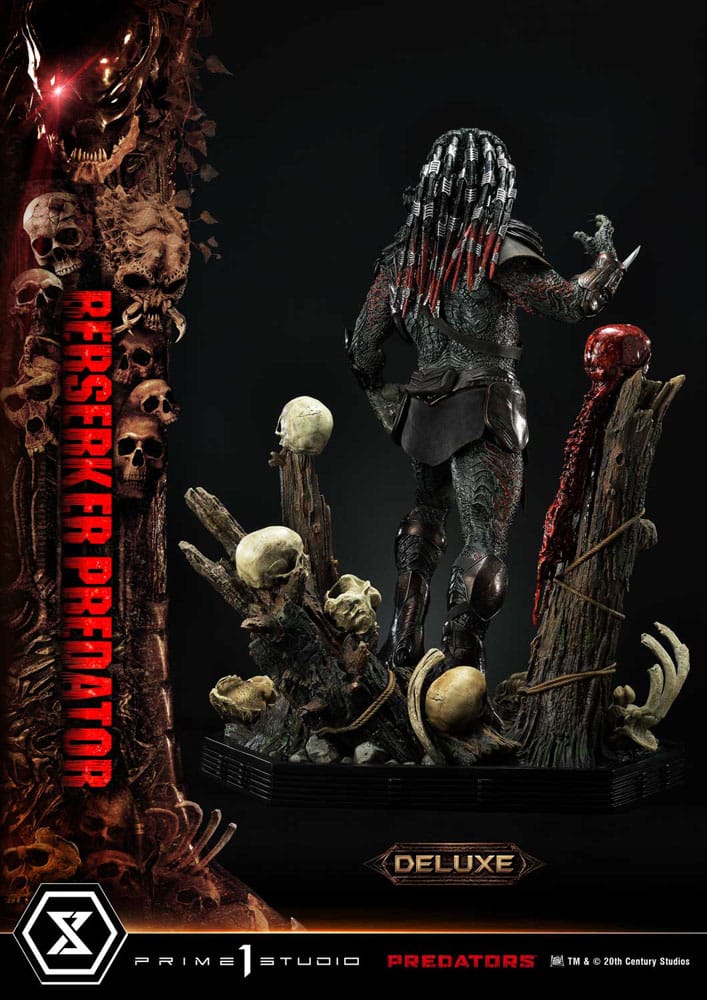 Predators Statue Berserker Predator Deluxe Bonus Version 100 cm 4580708046808
