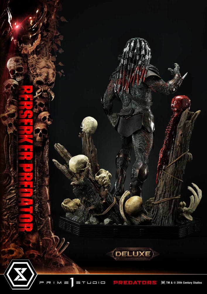 Predators Statue Berserker Predator Deluxe Bo 4580708046808