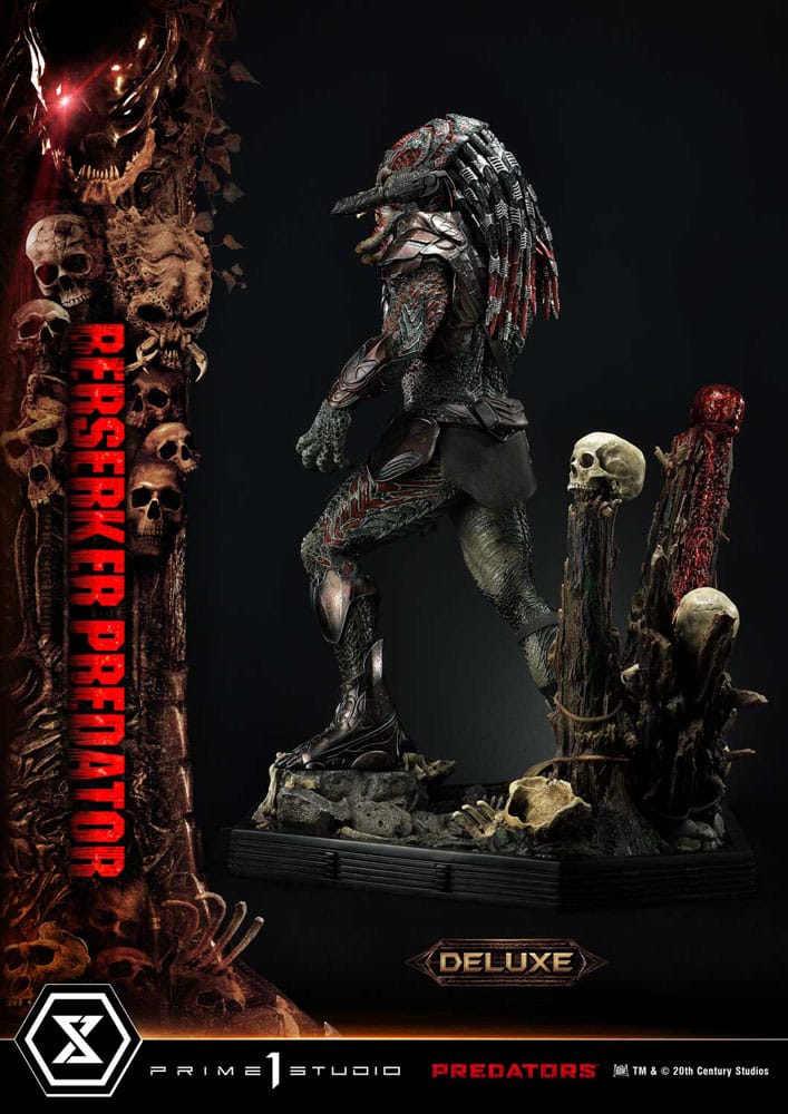 Predators Statue Berserker Predator Deluxe Bo 4580708046808