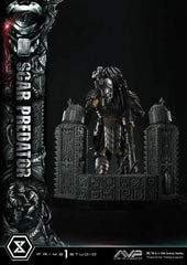 The Alien vs. Predator Museum Masterline Series Statue 1/3 Scar Predator 93 cm 4580708048420