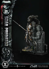 The Alien vs. Predator Museum Masterline Series Statue 1/3 Scar Predator 93 cm 4580708048420