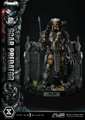 The Alien vs. Predator Museum Masterline Series Statue 1/3 Scar Predator 93 cm 4580708048420