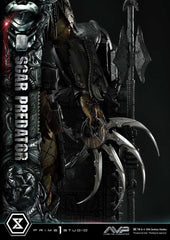 The Alien vs. Predator Museum Masterline Series Statue 1/3 Scar Predator 93 cm 4580708048420
