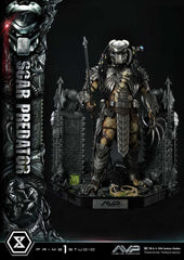 The Alien vs. Predator Museum Masterline Series Statue 1/3 Scar Predator Deluxe Bonus Version 93 cm 4580708048444