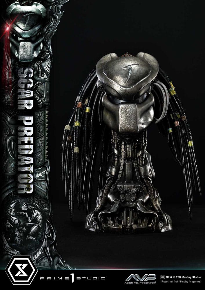 The Alien vs. Predator Museum Masterline Series Statue 1/3 Scar Predator Deluxe Bonus Version 93 cm 4580708048444