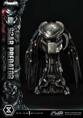 The Alien vs. Predator Museum Masterline Series Statue 1/3 Scar Predator Deluxe Bonus Version 93 cm 4580708048444