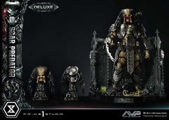 The Alien vs. Predator Museum Masterline Series Statue 1/3 Scar Predator Deluxe Bonus Version 93 cm 4580708048444