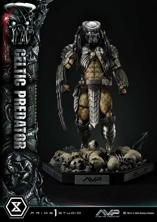 The Alien vs. Predator Museum Masterline Series Statue 1/3 Celtic Predator 95 cm 4580708048963