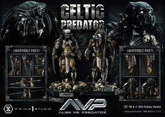 The Alien vs. Predator Museum Masterline Series Statue 1/3 Celtic Predator Bonus Ver. 95 cm 4580708048970