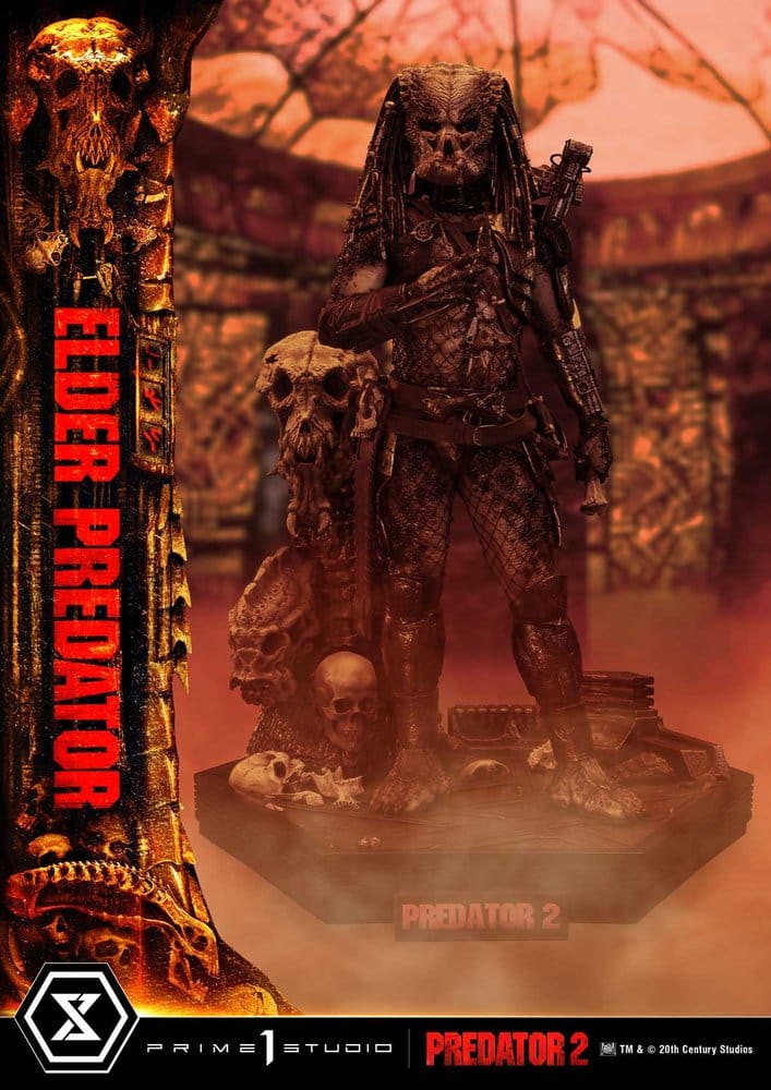 Predator 2 (Film) Museum Masterline Statue 1/3 Elder Predator 94 cm 4582647125897