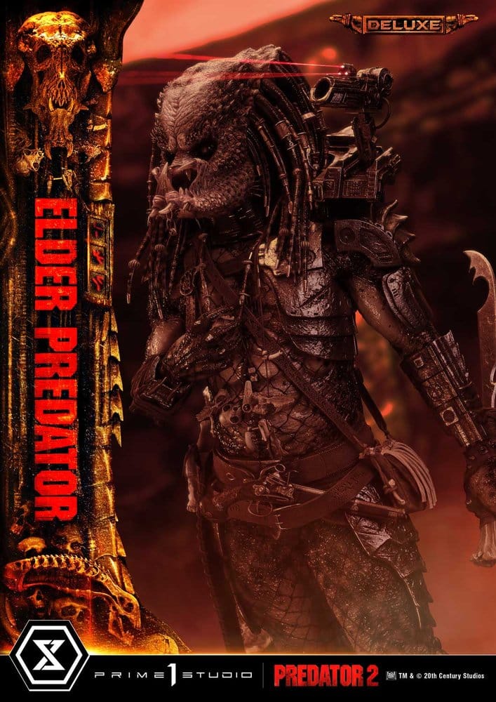 Predator 2 (Film) Museum Masterline Statue 1/3 Elder Predator Deluxe Version 94 cm 4582647125903