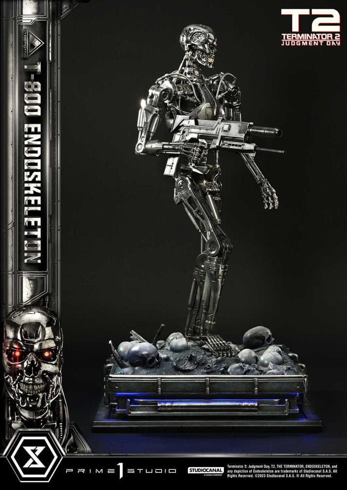 Terminator 2 Museum Masterline Series Statue 1/3 Judgment Day T800 Endoskeleton Deluxe Version 74 cm 4580708048345