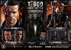 Terminator 2 Museum Masterline Series Statue 1/3 T-800 Final Battle Regular Version 75 cm 4580708048666