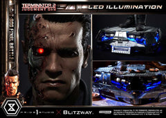 Terminator 2 Museum Masterline Series Statue 1/3 T-800 Final Battle Regular Version 75 cm 4580708048666