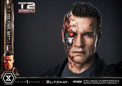 Terminator 2 Museum Masterline Series Statue 1/3 T-800 Final Battle Regular Version 75 cm 4580708048666