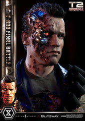 Terminator 2 Museum Masterline Series Statue 1/3 T-800 Final Battle Regular Version 75 cm 4580708048666