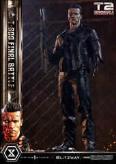 Terminator 2 Museum Masterline Series Statue 1/3 T-800 Final Battle Regular Version 75 cm 4580708048666